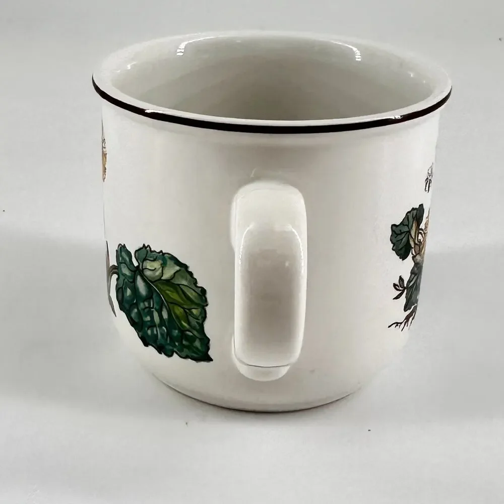 1 mug Villeroy & Boch Botanica Teacup Coffee Mugs Tussilago Farfara